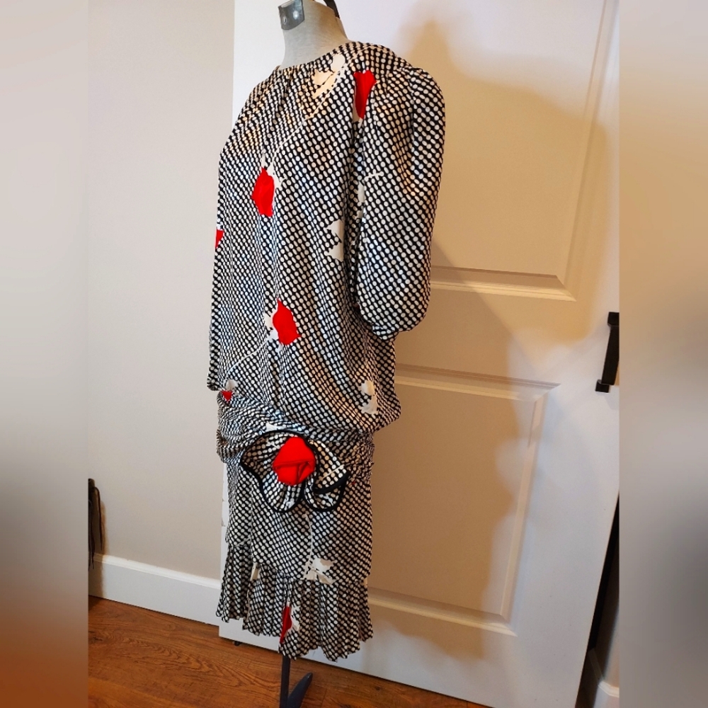 Vintage Neiman Marcus Silk Dress by Saint Romei